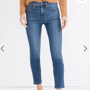 Madewell High-Waisted Stovepipe jean AJ204 SP20